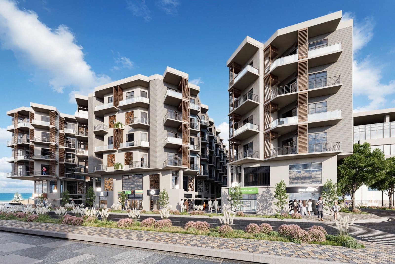 Lunar Residence amenities and community in Hurghada