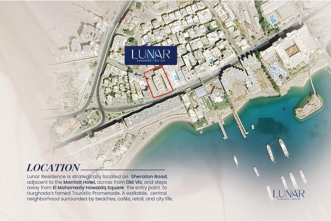 Lunar Residence location in Hurghada buyer guide